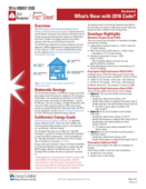 Fact Sheet: What’s New:  2016 Residential Code thumbnail